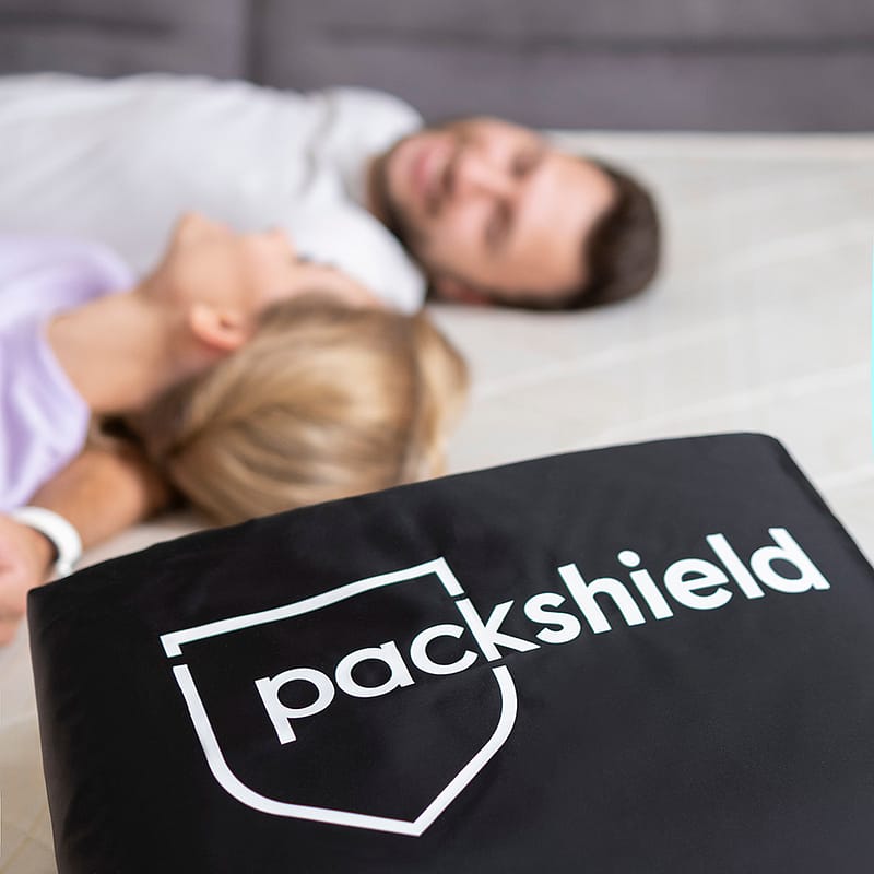 E-commerce product video ad for PackShield / France