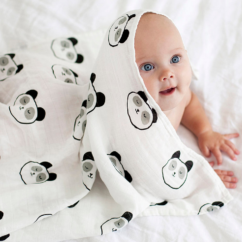 Product Photography of Baby Swaddles for SweetyFox