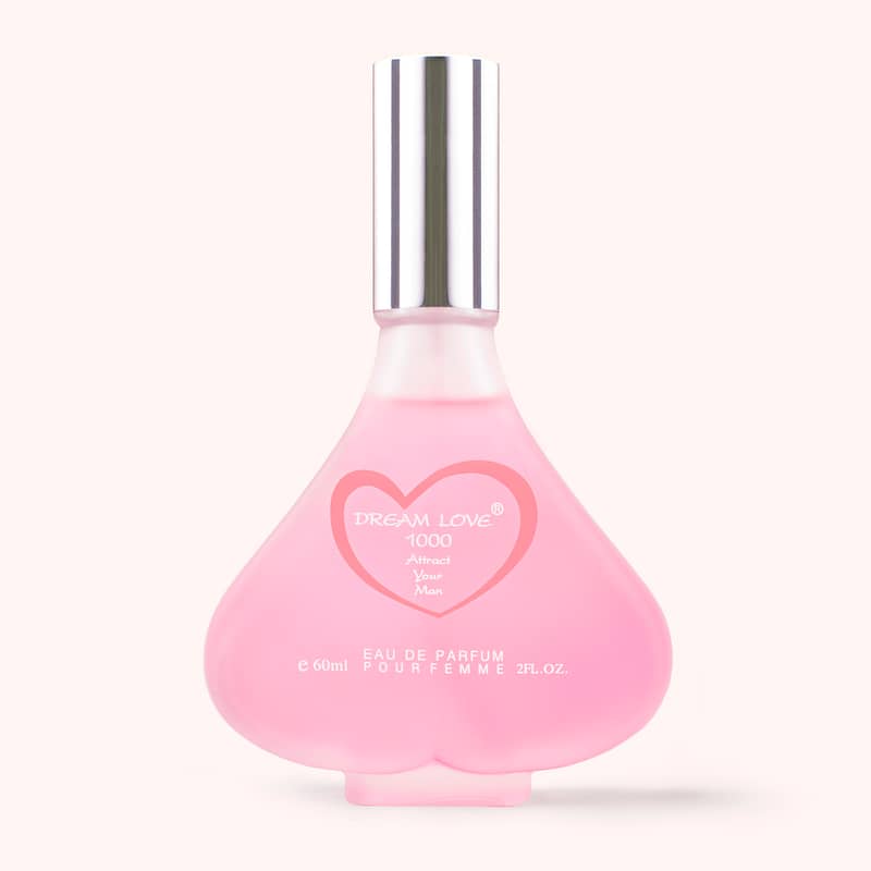“Dream Love 1000” Perfume White Background Images for Amazon
